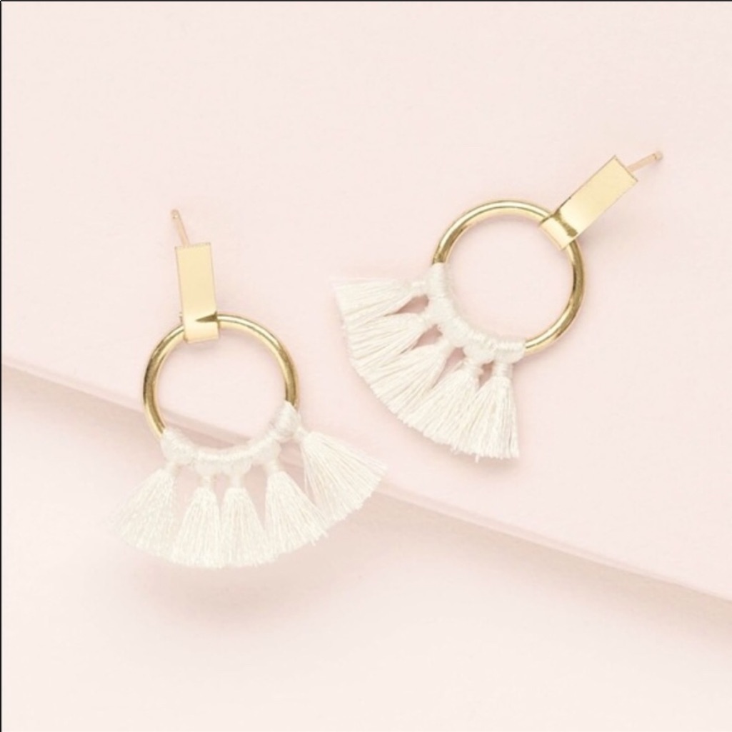 Matt Boomie Fringe Earrings Nwt